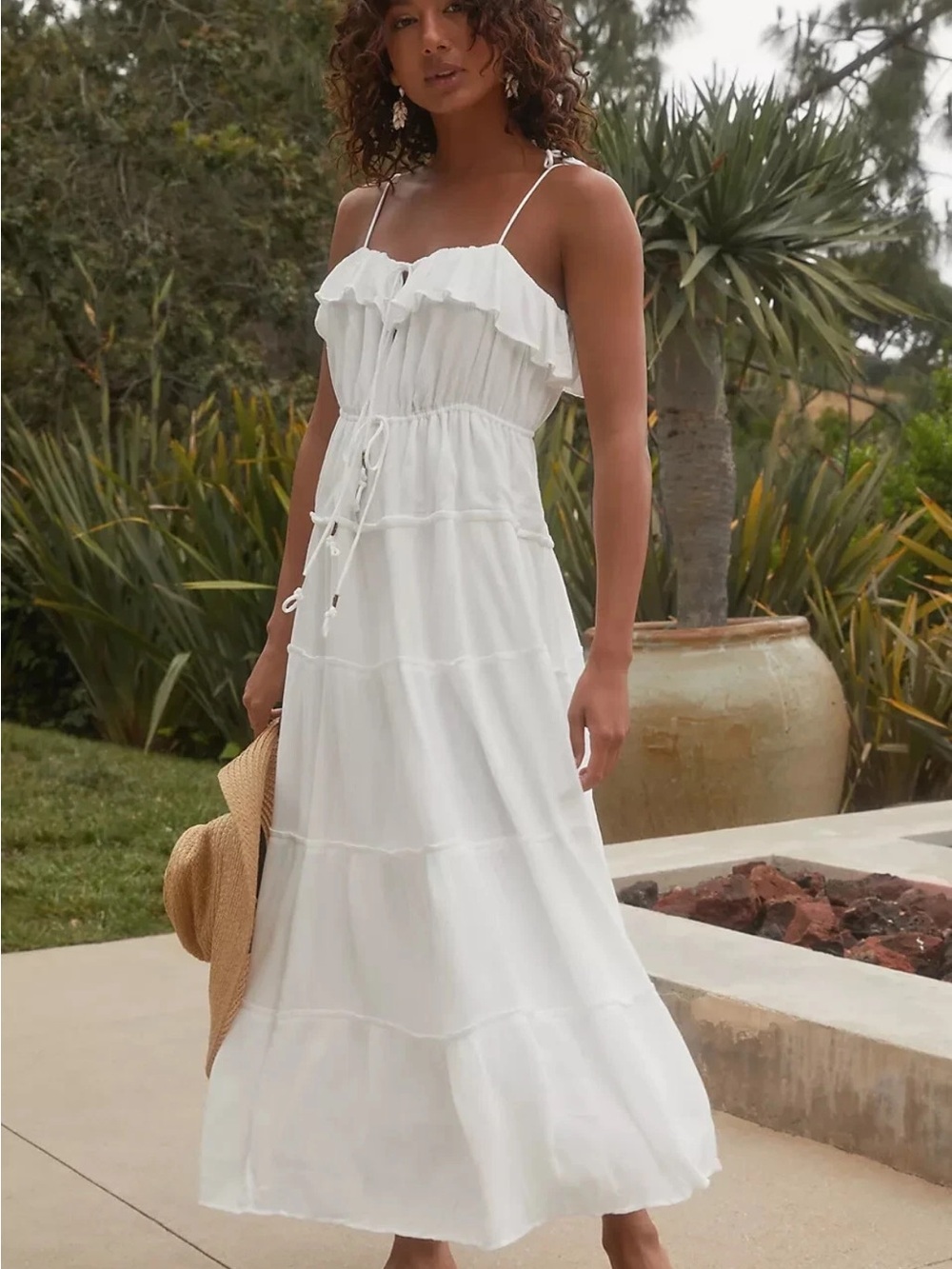 By Anthropologie tiered dress